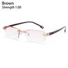 Readers Eyewear Diamond-cut Reading Glasses Radiation Protection Anti Blue Light Presbyopia Glasses