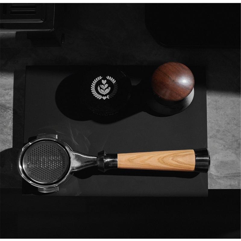 Stainless Steel Bottomless Portafilter Handle Espresso Machine Filter Holder Professional Home Brewing Equipment