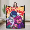 Плед Deltarune Мистер Тенна Для Путешествий Самолетом Фланелевое Постельное Белье Пледы Для Дивана Кресла Мягкие Теплые Качественный Покрывало Подарок На День Рождения