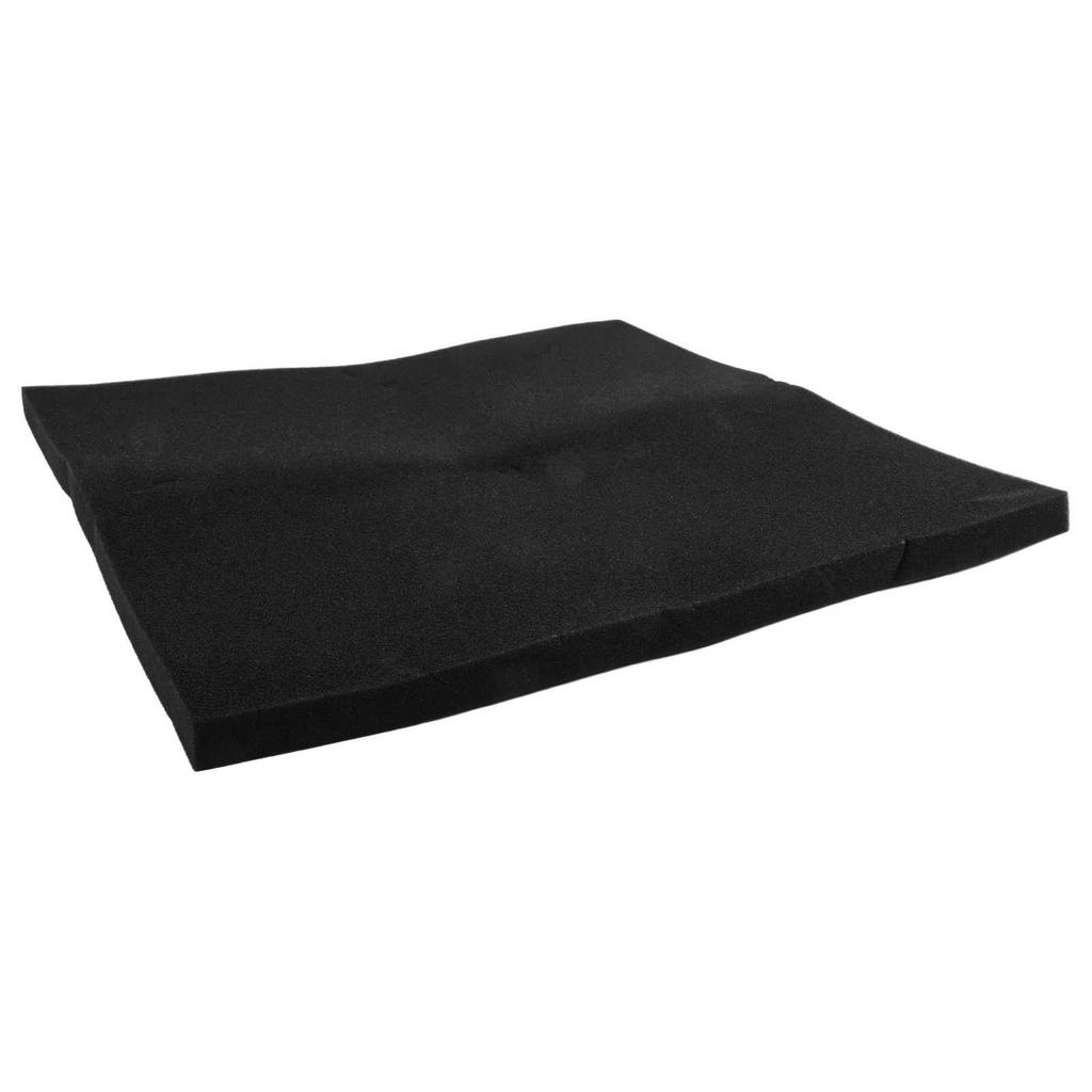 Пена для очистки воды Фильтр для аквариума Черный полиэфир Толщина 20 мм 50 см 50x50x2 см Все типы воды Фильтр для аквариума