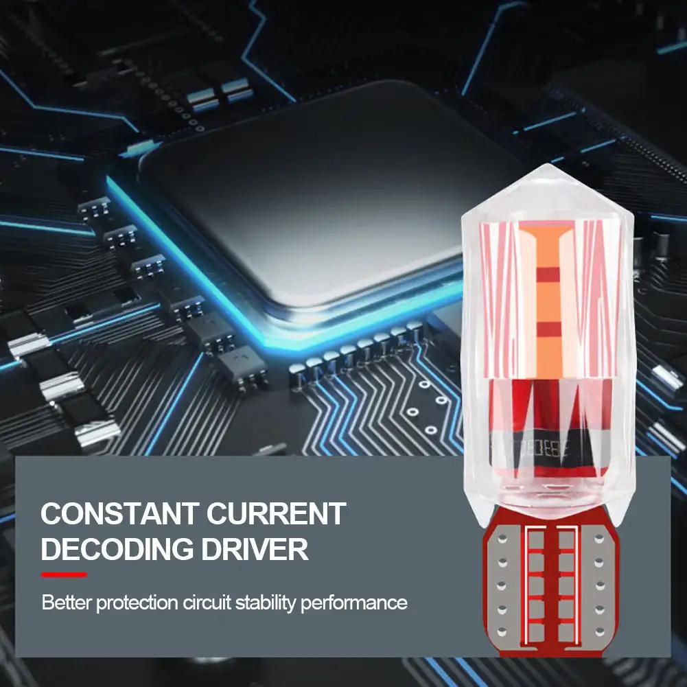 Ширина света модифицированная автомобильная светодиодная линза T10 маленькая лампочка супер яркая внешняя подсветка автомобиля ходовые огни общая оптовая продажа H11 H7