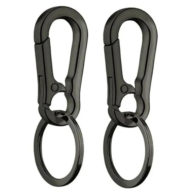 1/2 шт. пряжка для брелока для мужчин из нержавеющей стали брелок для ключей крючок для ключей карабин для скалолазания аксессуары для ключей