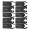 10pcs Oscillating Multi Tool 35mm Saw Blades High Carbon Steel SawbladeCoarse Teeth