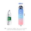 Tritan Sports Water Bottle 500ml 650ml 1000ml Leakproof Flip Cap Drinking Gym Office Outdoor