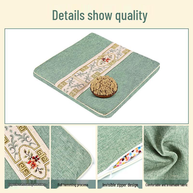 Xidi Electric Heated Grey Plaid Cushion