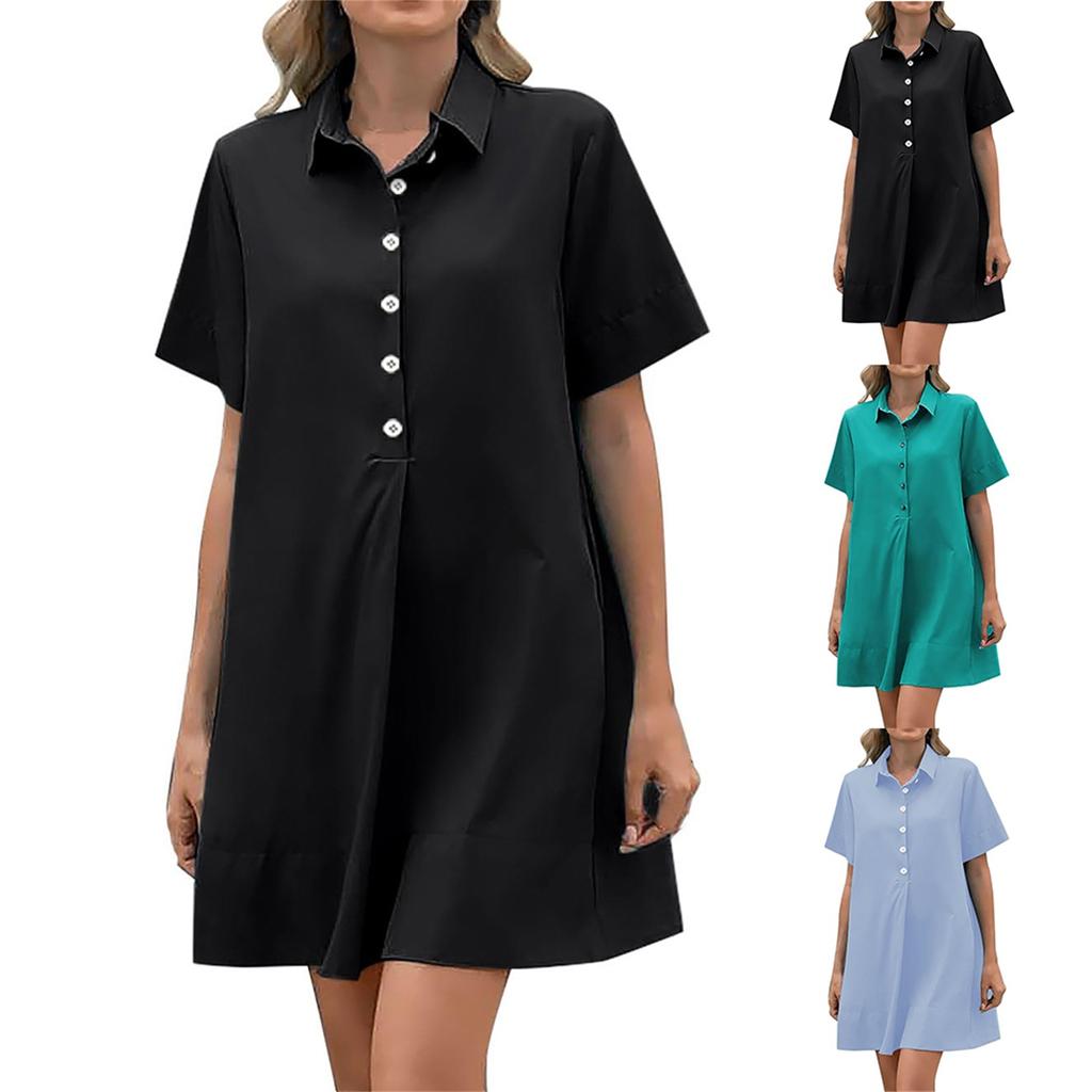 Женский повседневный сарафан длиной до колена, модное удобное платье