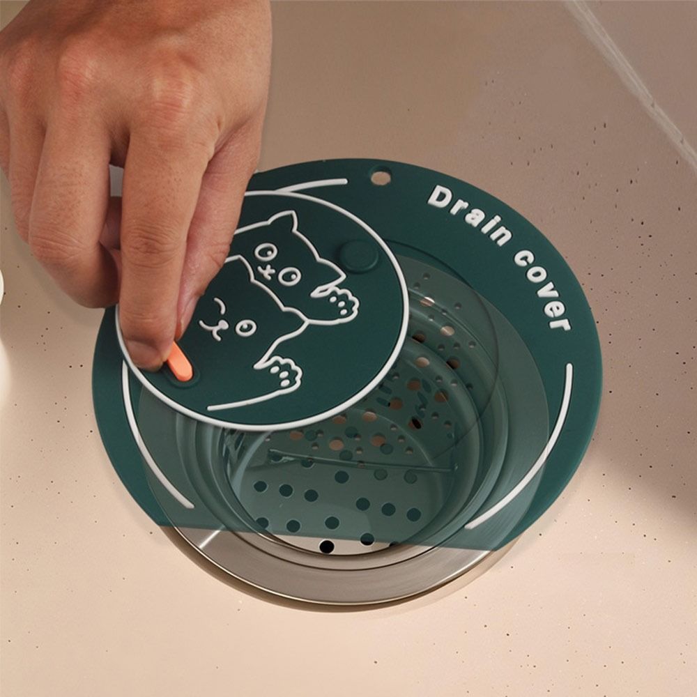 Insect-proof Silicone Drain Cover Anti-Odor Sewer Pipe Cover  Kitchen Bathroom Accessories