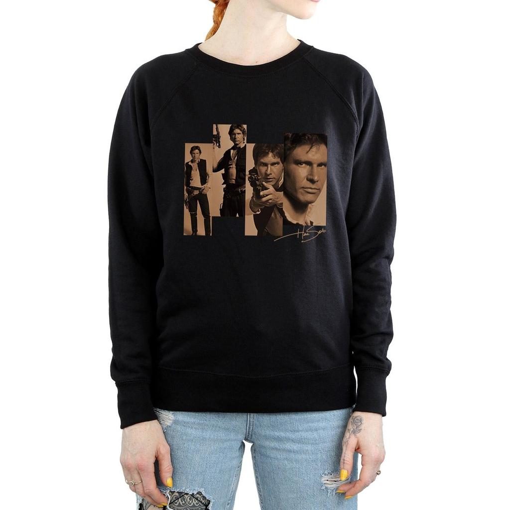 Star Wars Womens/Ladies Han Solo Photoshoot Sweatshirt