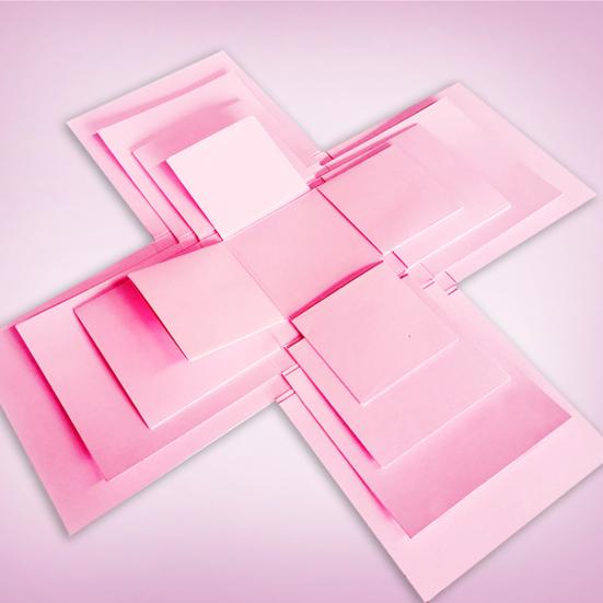 Подарочная коробка Yousheng Explosion, 5-слойная коробка для закусок, коробка для скрапбукинга своими руками на годовщину, день рождения, день святого валентина, свадьбу, подарок