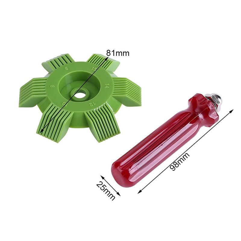 Air Conditioner Cleaning Fin Comb Brush Condenser Stainless Steel Radiator