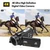 4K Digital Video Camera WiFi Camcorder DV Recorder 56MP 18X Digital Zoom 3.0 Inch IPS Touchscreen