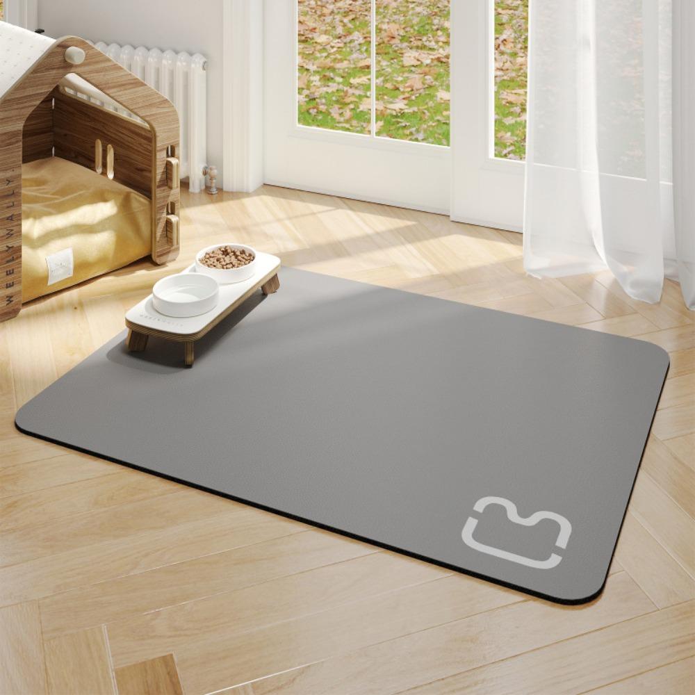 Pet Feeding Pad Can Be Washed Repeatedly Cat and Dog Pad,Absorbent Non-slip Rest Sleeping Pad