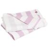 Bloom Imabari Certified Gauze Bath Set of Groovy Indoor Made In Cotton Towels, 2, Border, Quick-Drying, Drying, Japan, 100% (Pink)