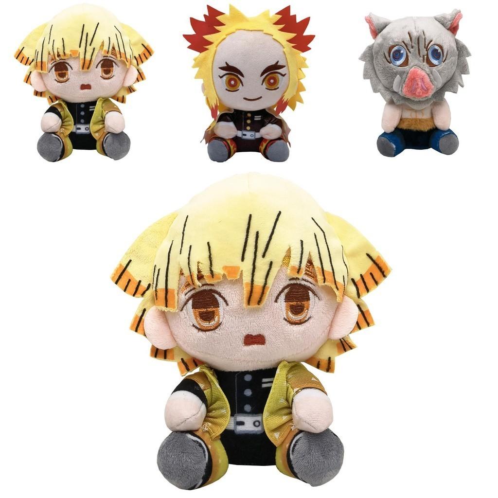 Плюшевая кукла Клинок, рассекающий демонов, мультяшная каваий аниме Тандзиро, мягкая и безопасная для детей, отличный подарок