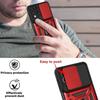 Coque et Verres Trempés - Booling - pour Samsung A12 - Rouge - Antichoc - Anti-Rayure