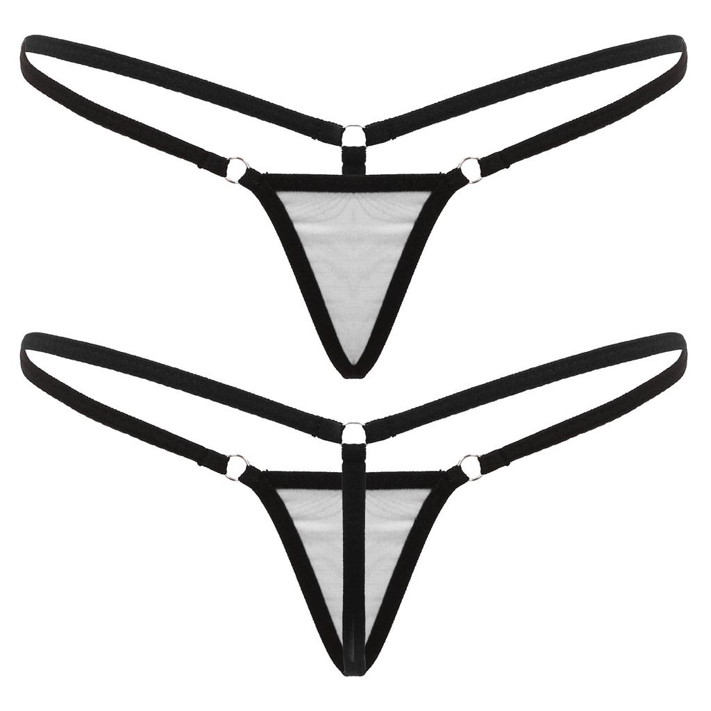 Женские стринги с низкой посадкой, микро-стринги, отрывные стринги, трусики с Т-образной спинкой, нижнее белье