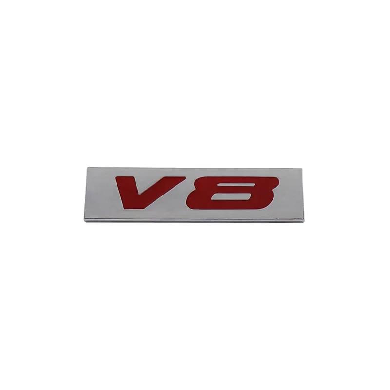 Премиум V8 V 8 Автомобильный Капот Крыло Багажник Задняя Крышка Название Декаль Эмблема Значок Наклейка для Универсального