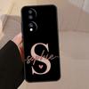 Bling Personalised Name Plating For Honor 90 70 50 Lite Magic 5 Pro 8X 9X Phone Case For Honor X8a X9a X7a X6a X9 X7 X8 X9b