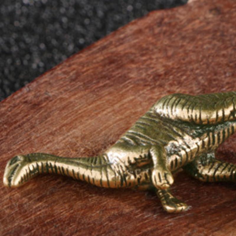 11 Kinds, Brass Dinosaur Model Decoration Jurassic Tyrannosaurus Triceratops Ankylosaurus Modeling Metal Crafts Decoration