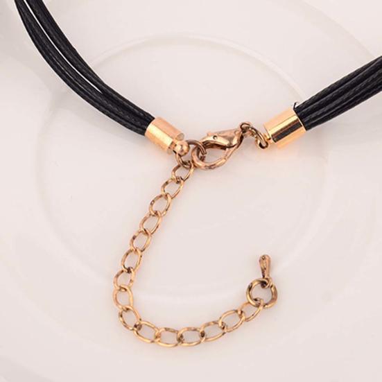 Богемный женский кулон из перьев со стразами, ожерелье из искусственной кожи, ювелирные изделия