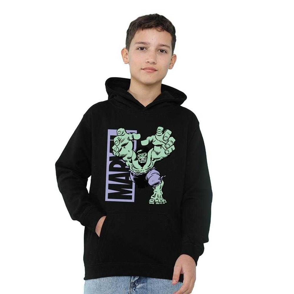Marvel Childrens/Kids Reach Hulk Pull Over Hoodie