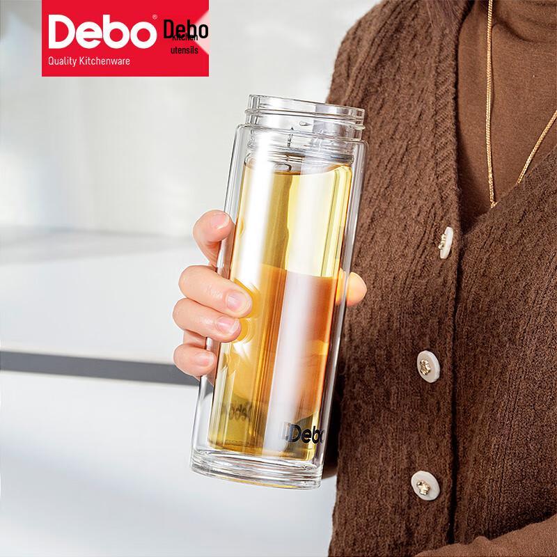 Стеклянная бутылка-заварник Debo 300 мл