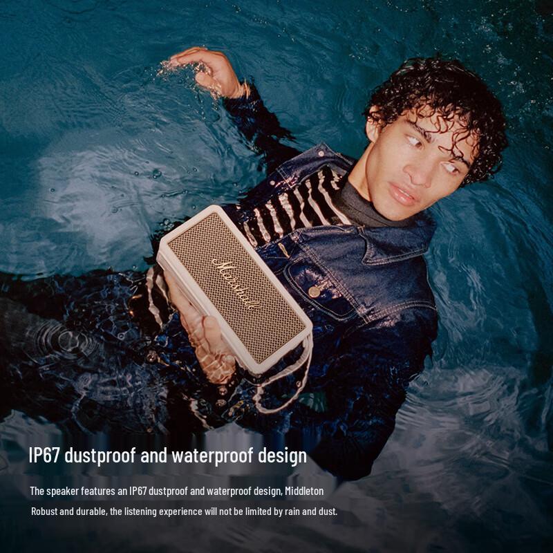 Marshall Middleton Portable Bluetooth Speaker