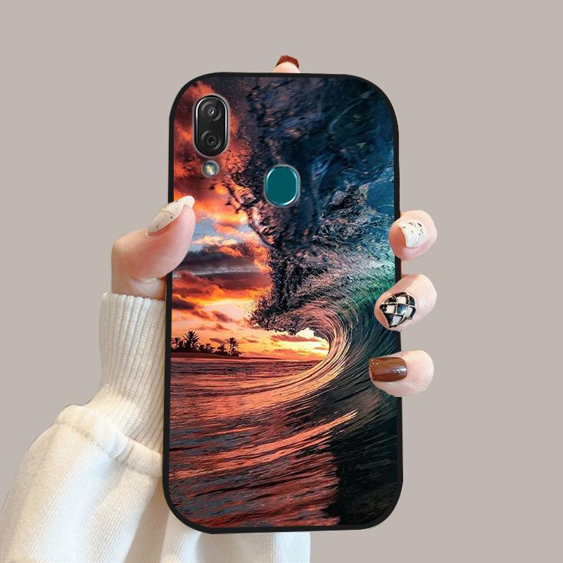 Чехол для ZTE Blade V10 Vita V 10 Vita, мягкий силиконовый бампер из ТПУ для телефона, чехлы с мультяшной печатью для ZTE Blade V10