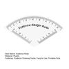1/2/3/4/5Pcs Fast Drawing Eyebrow Design Ruler Microblading Mapping Shaping Template Tool Permanent Eyebrow Makeup Drawing Guide Ruler