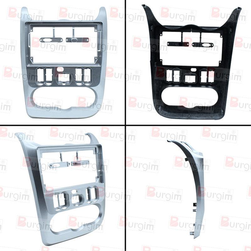 Car Radio Frame For Renault Logan Sandero Lada Largus Lergus Dacia Duster 9 inch Stereo Panel Harness Wire Power Cable Canbus