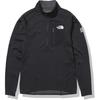 Expedition Dry Dot Zip High Size S T-Shirt, Men's, Black, (NT12122)