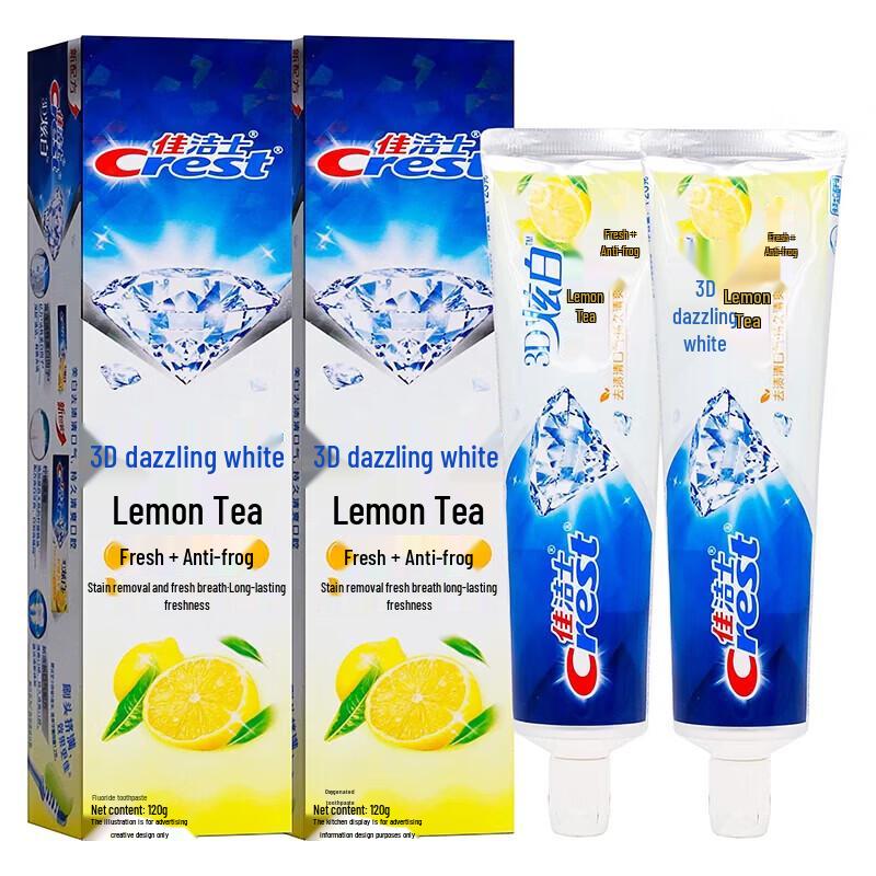 Crest Зубная паста 3D White Лимонный Чай