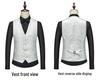 Men's Three-Piece Formal Suit for Evening or Wedding
