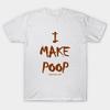 T Shirt Women I Make Poop Harajuku Print Kawaii Tshirt Summer Short Sleeve Female T-Shirt Top Tee