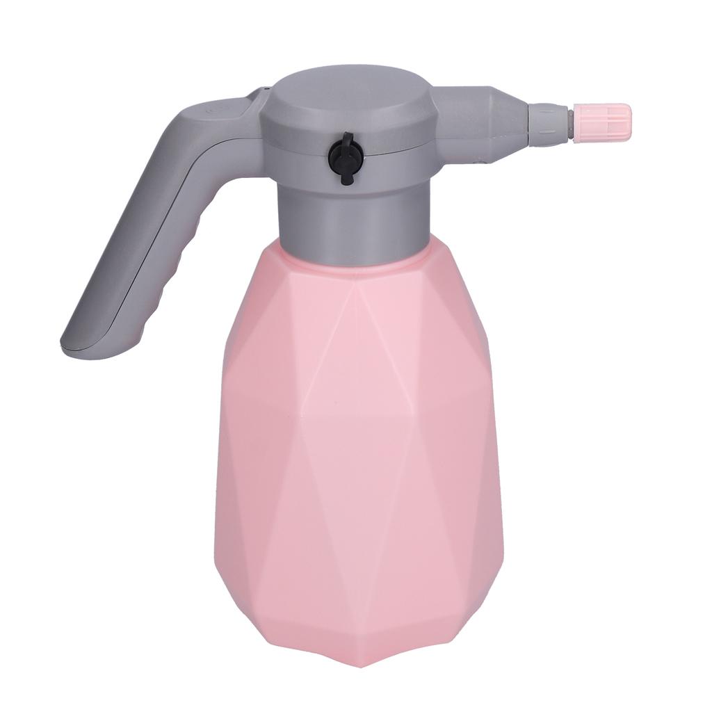 2L Watering Bottle Electric Household Cleaning USB Universal Gardening Sprinkler Watering PotPink