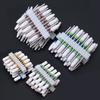 10pcs/set Ceramic Nail Drill Bits Set Milling Cutter Electric Manicure Files Cuticle Remove Burr Gel Polish Kit Tools Accessories