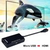 Адаптер Micro USB к HDMI HDTV 1080P HD аудио-видео конвертер, совместимый с Android Smart