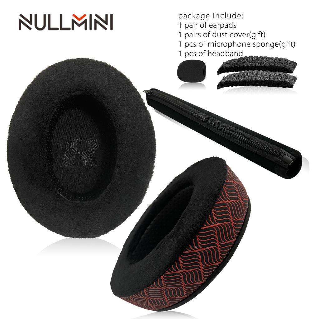 NullMini Replacement Earpads For OPPO PM-3 PM-2 PM-1 Headphones Sleeve Cooling Gel Headset Earmuffs