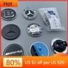 Car Sticker AMG W220 For Benz Hot Mercedes Benz Flat Hood Bonnet Logo Emblem Badge automobile Accessorie G350 G500 G55 G63 G65 S