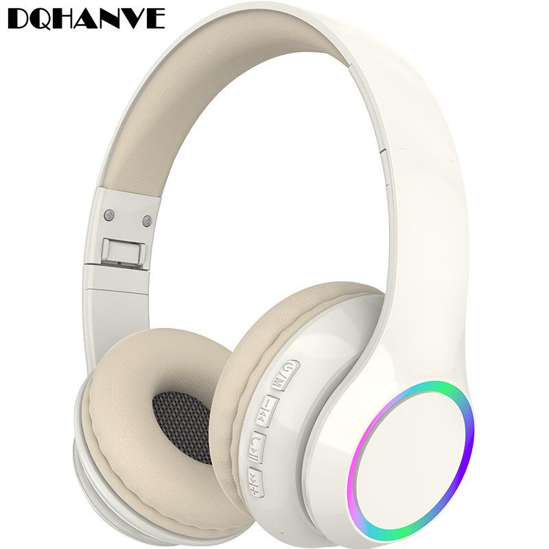 P102 TWS Wireless Headphones Bluetooth Garniture Folding Stereo Headphones and Noise Reduction for Young People