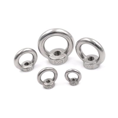 M5/M6/M8/M10/M12 Подъемная гайка с проушиной из нержавеющей стали 304 Кольцевые гайки