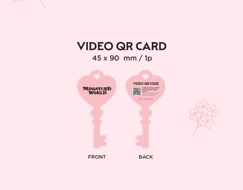 BLACKPINK THE GAME Коллекция фотокарточек – МИНИАТЮРНЫЙ МИР [Предзаказ + Бонус в виде внутриигрового купона]