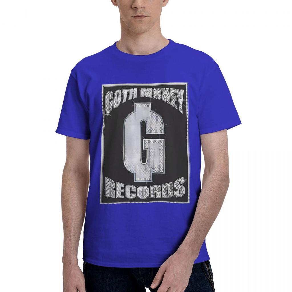 Goth Money Records Блестящая Повседневная Дышащая Удобная Футболка 100% Хлопок Высококачественная Мужская Одежда Забавные Подарки