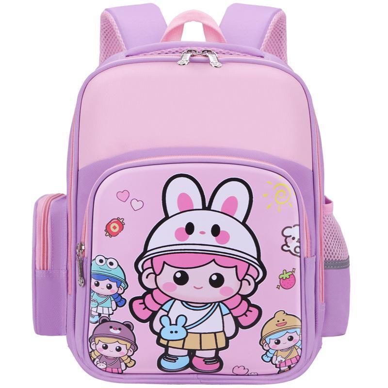 Large Capacity Backpack for Kindergarten To 3rd Grade Students - Unisex, Load-Reducing Design