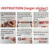 Corner Spider Web Cobweb Decal Sticker Vinyl - 2 Pack Black, 4 Inches - No Background for Car Boat Laptop