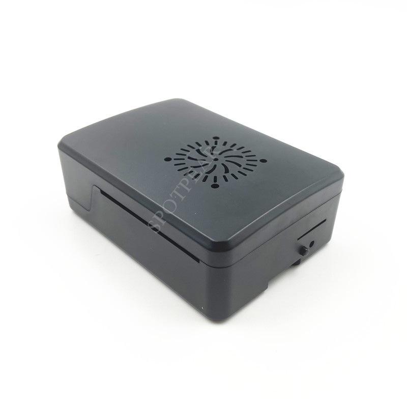 Корпус из АБС-пластика для Raspberry Pi 5 с совместимостью с радиаторным вентилятором