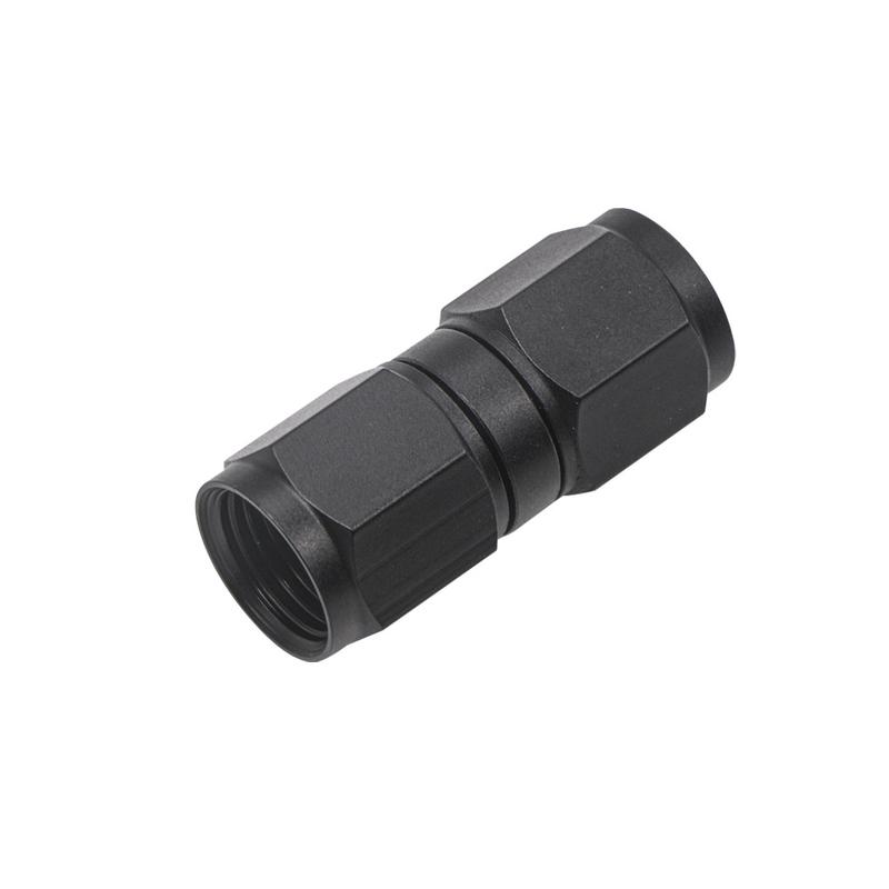 AN6 AN 06 Female to Female Adapter Black