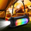 Новая портативная цветная лампа Bluetooth наружная аудио RGB цветная лампа настольная беспроводная портативная колонка карта кемпинговая лампа вечеринка