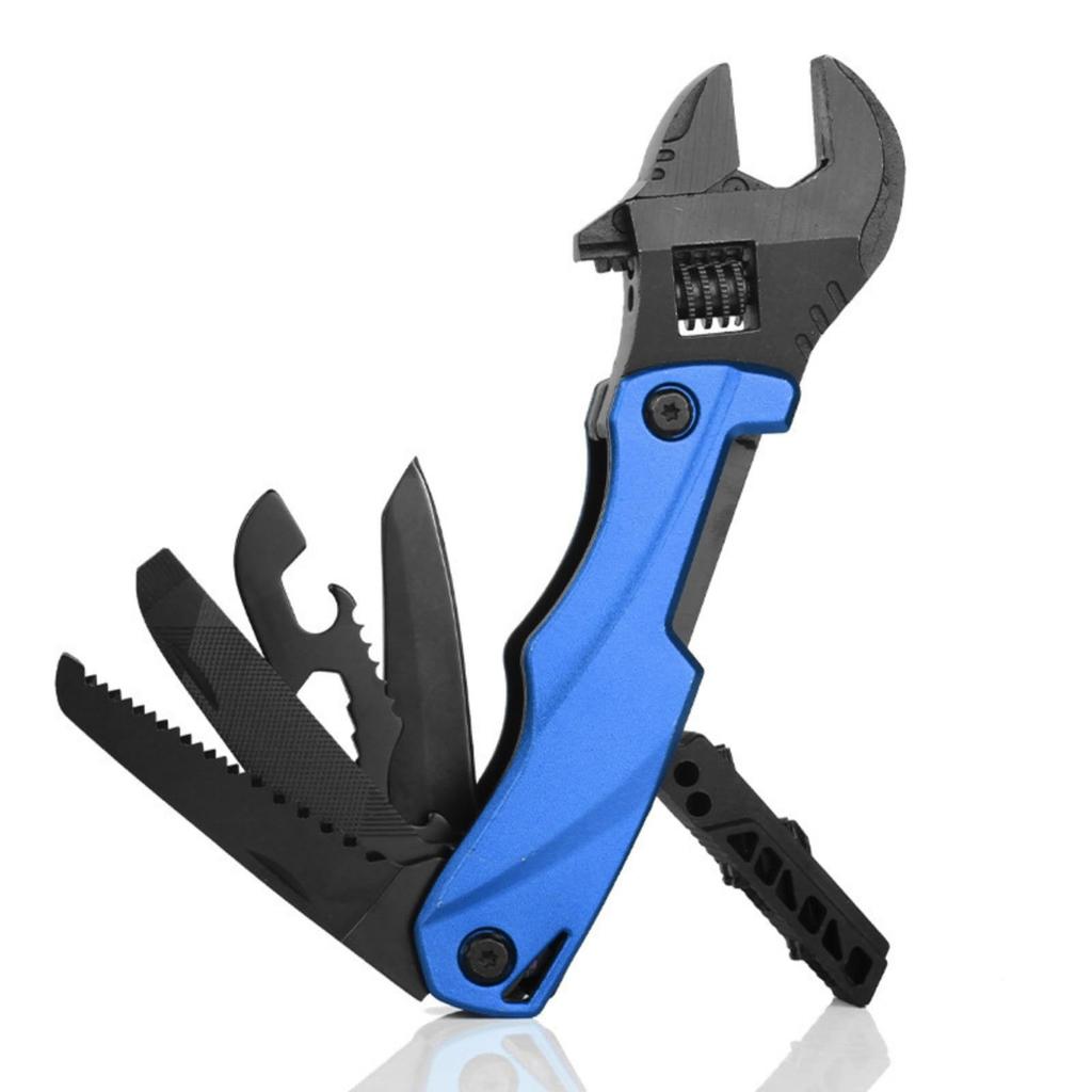 Multi-tool, Multi-function Wrench, Multi-tool Wrench, Camping, Camping, Foldable, Multi-function, Survival, Repair, Hiking, Travel, Mountaineering,
