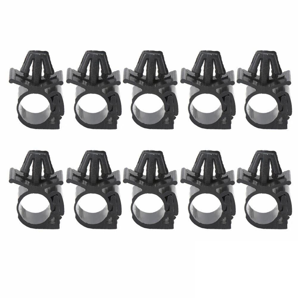 Wiring Fasteners 11mm/0.43inch Black Car Accessories